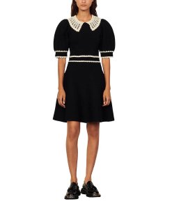 Sandro Evonna Knitted Mini Dress