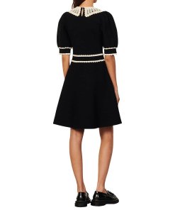 Sandro Evonna Knitted Mini Dress