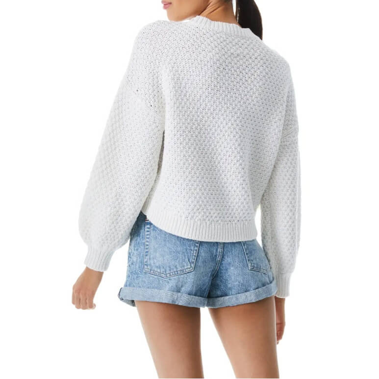Alice + Olivia Claudette Fringe Sweater - Image 7
