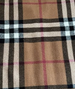 Burberry Willah Oversized Check Cashmere & Wool Cardigan