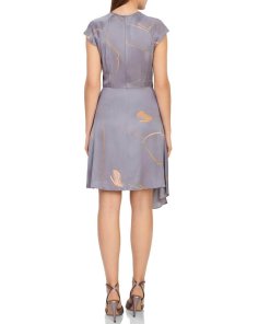 Reiss Zoe Printed Dress