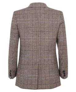 Max Mara Weekend Ondina Checked Wool Blazer