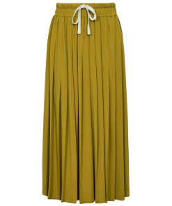 Reiss Ariella Fine Jersey Pleated Midi Skirt