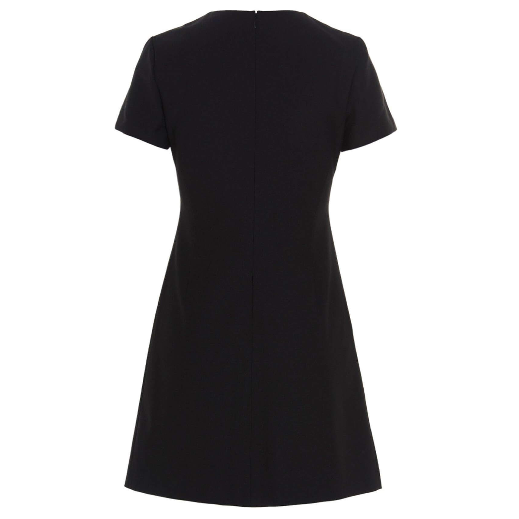 Theory Jatinn Short Sleeve Traceable Wool Suiting Dress  evaChic