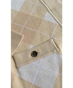 Sandro Glenda Argyle Wool-Blend Cardigan
