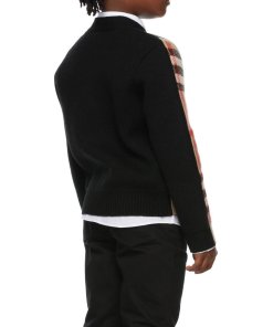 Burberry Kids Dianne Vintage Check Wool & Cashmere Cardigan