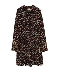 Zadig & Voltaire Raiko Print Silk Défilé Dress