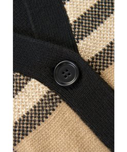 Burberry Kids Dianne Vintage Check Wool & Cashmere Cardigan