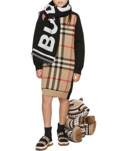 Burberry Kids Dianne Vintage Check Sweater Dress