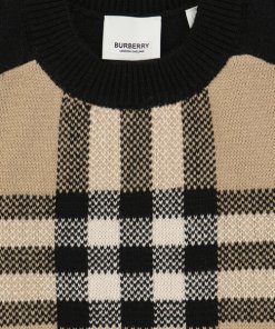 Burberry Kids Dianne Vintage Check Sweater Dress