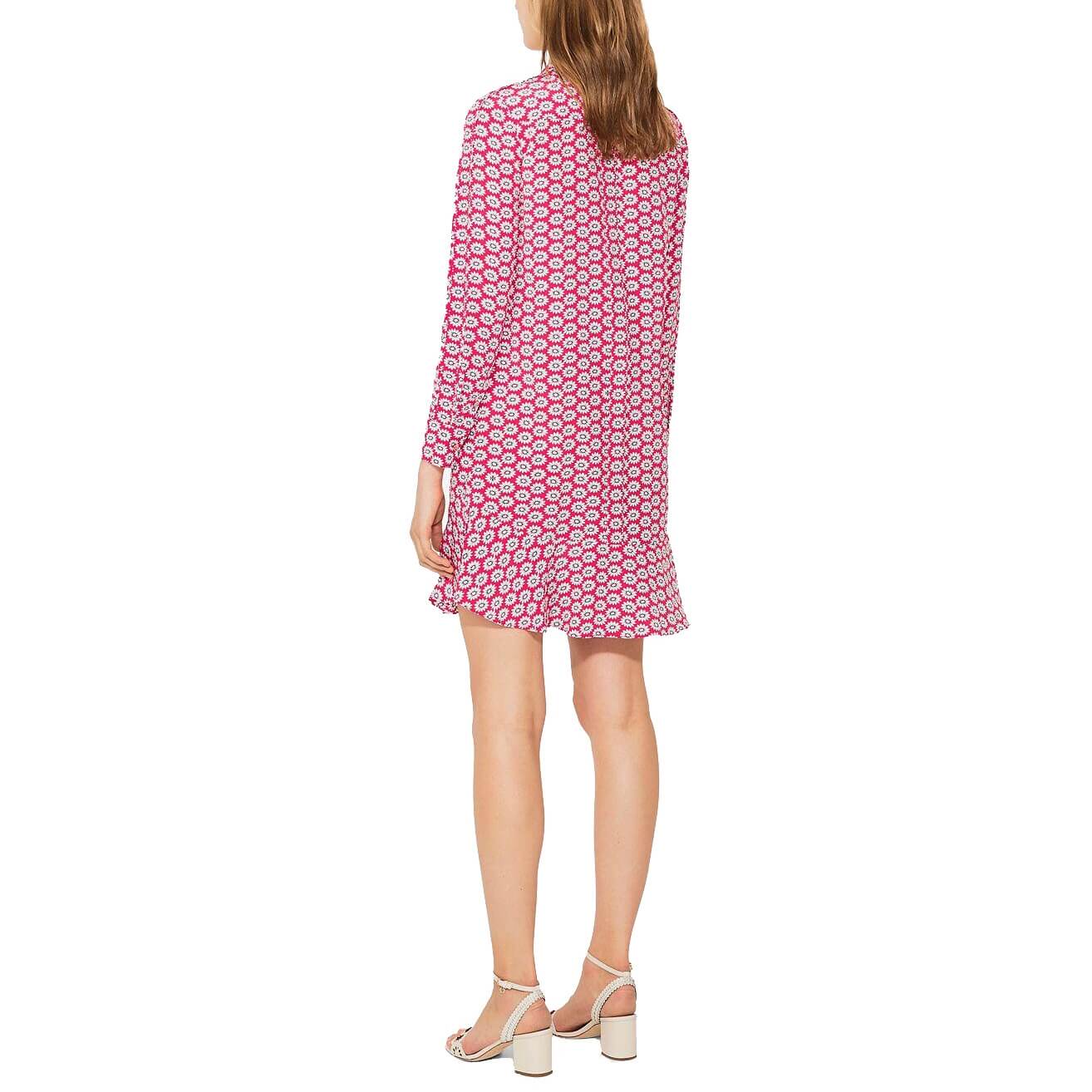 Tory Burch Cora Nantucket Red Primrose Printed Dress