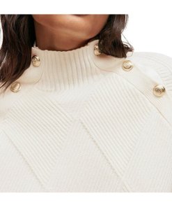 Maje Marna Ribbed Knit Sweater