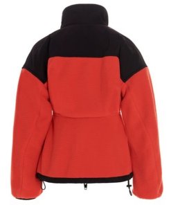 Alexander Wang Paneled Teddy Fleece & Nylon Sculpted Jacket