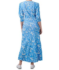 Rixo Zadie Printed Crepe Midi Dress