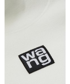 Alexanderwang.T Logo Patch Turtleneck Top