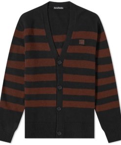 Acne Studios Kimano Striped Wool Cardigan