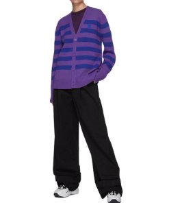 Acne Studios Kimano Striped Wool Cardigan
