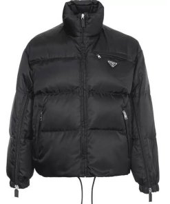 Prada Re-Nylon Gabardine Puffer Jacket