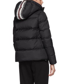 Burberry Leith Drops Monogram Hooded Down Jacket