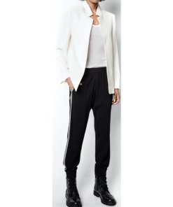 Zadig & Voltaire Paula Side Band Pants