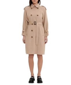 Maje Grenchman Double-Faced Wool-Blend Trenchcoat