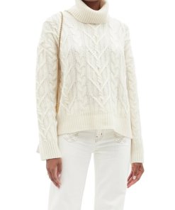 Nili Lotan Gigi Cable-Knit Cashmere Sweater