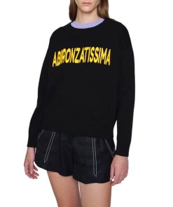 Sandro Abbronzatissima Embroidered Crewneck Sweater