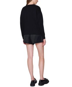 Sandro Abbronzatissima Embroidered Crewneck Sweater