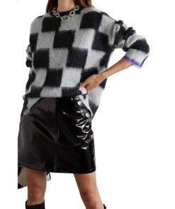 Zankov Rudy Oversized Jacquard Knit Sweater