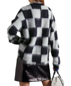 Zankov Rudy Oversized Jacquard Knit Sweater
