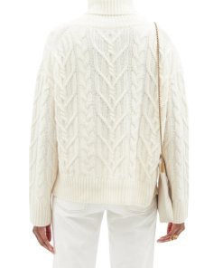 Nili Lotan Gigi Cable-Knit Cashmere Sweater