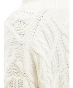 Nili Lotan Gigi Cable-Knit Cashmere Sweater