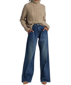 Nili Lotan Gigi Cable-Knit Cashmere Sweater