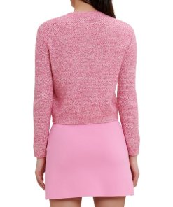 Maje Marguerita Heathered Cardigan