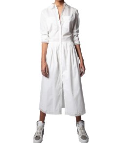 Zadig & Voltaire Ruthy Judo Cotton Dress