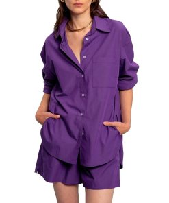 The Frankie Shop Lui Organic Cotton Shirt