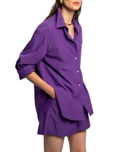 The Frankie Shop Lui Organic Cotton Shirt