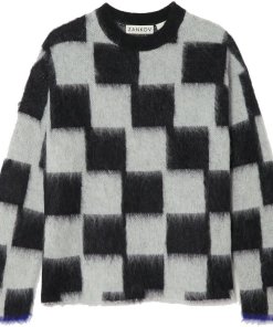 Zankov Rudy Oversized Jacquard Knit Sweater
