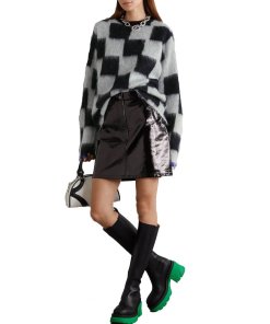 Zankov Rudy Oversized Jacquard Knit Sweater