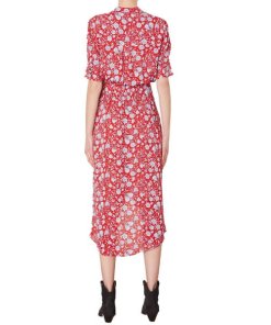 Zadig & Voltaire Rima Flowers Field Midi Dress