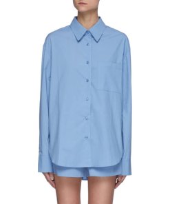 The Frankie Shop Lui Organic Cotton Shirt