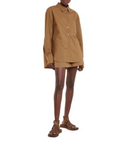 The Frankie Shop Lui Organic Cotton Shirt