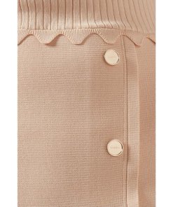 Sandro Alyssa Ribbed Top Knit Dress