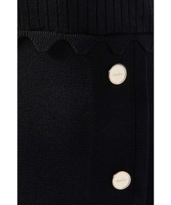 Sandro Alyssa Ribbed Top Knit Dress