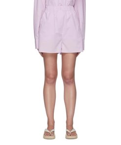 The Frankie Shop Lui Organic Cotton Boxer Shorts