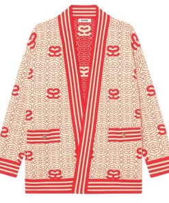 Sandro Ezekiel Reversible Jacquard Cardigan