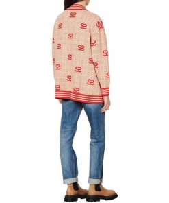 Sandro Ezekiel Reversible Jacquard Cardigan
