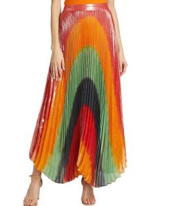 Alice + Olivia Katz Sunburst Rave Dip Dye Pleated Long SkirtAlice + Olivia Katz Sunburst Rave Dip Dye Pleated Long SkirtAlice + Olivia Katz Sunburst Rave Dip Dye Pleated Long SkirtAlice + Olivia Katz Sunburst Rave Dip Dye Pleated Long Skirt