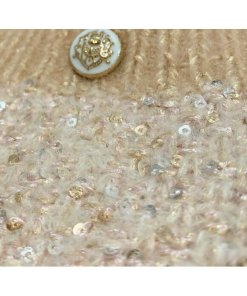 Maje Mission V-Neck Sequined Cardigan