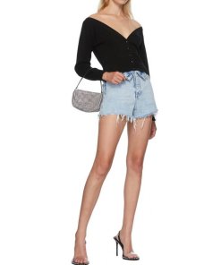 Alexander-Wang-Cropped-Tulle-Trimmed-Wool-Blend-Cardigan